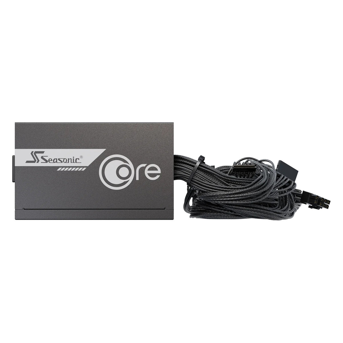 850W Seasonic CORE BC-850 ATX3.1 (schwarz, 1x 12-Pin High Power GPU, 3x PCIe, 850 Watt)