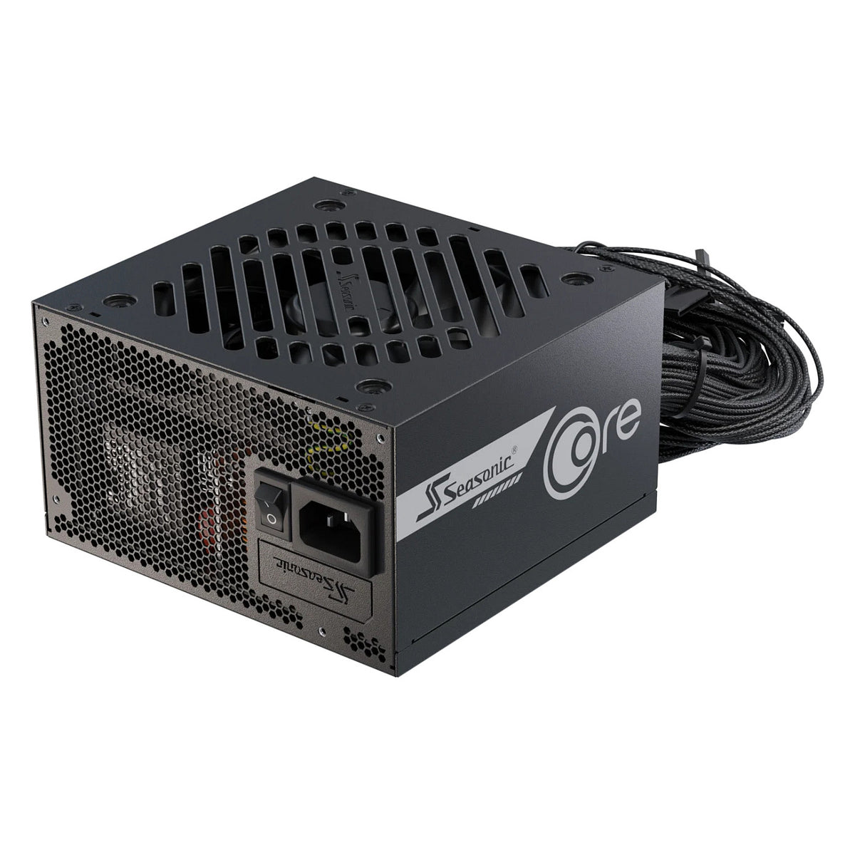 850W Seasonic CORE BC-850 ATX3.1 (schwarz, 1x 12-Pin High Power GPU, 3x PCIe, 850 Watt)