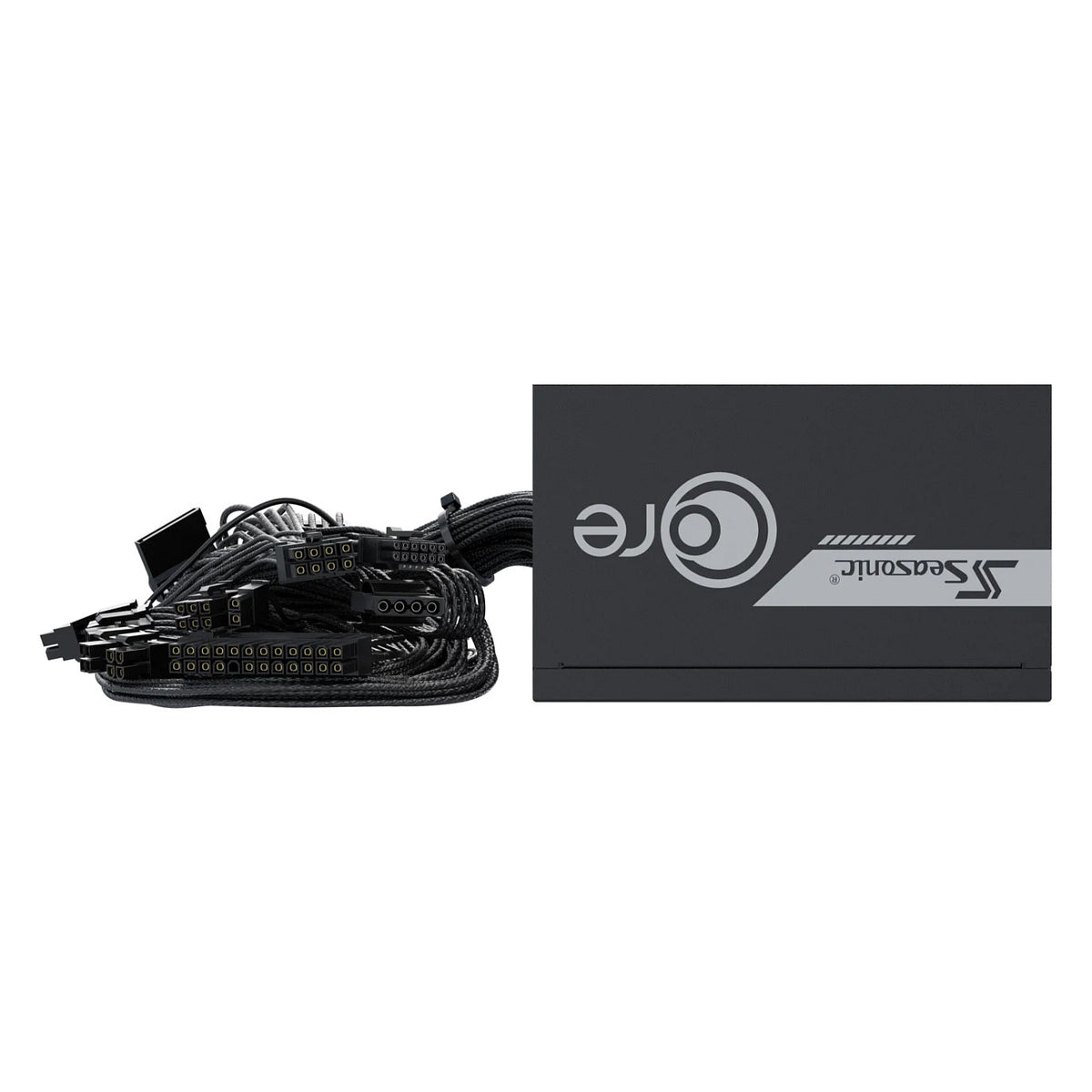850W Seasonic CORE BC-850 ATX3.1 (schwarz, 1x 12-Pin High Power GPU, 3x PCIe, 850 Watt)