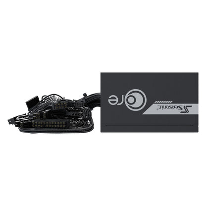 850W Seasonic CORE BC-850 ATX3.1 (schwarz, 1x 12-Pin High Power GPU, 3x PCIe, 850 Watt)