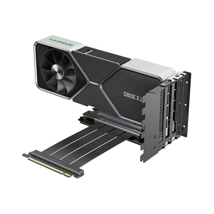 Xilence PCIe 4.0 Riser Kabel Set XZ107 (schwarz, fr Xilence X Case X912.ARGB Gaming Gehuse)