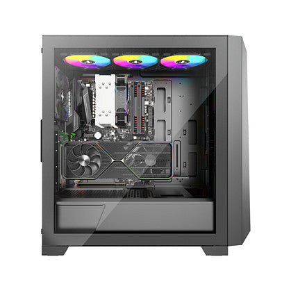 Xilence PCIe 4.0 Riser Kabel Set XZ107 (schwarz, fr Xilence X Case X912.ARGB Gaming Gehuse)
