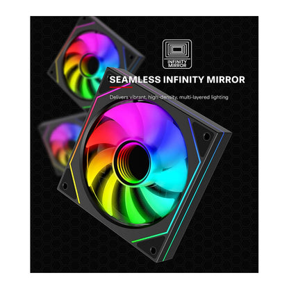 XILENCE XF762 Gehuselfter mit Infinity-Mirror-Design