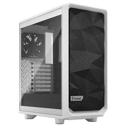 Fractal Design Meshify 2 Compact - schwarz/weiß - Clear Tempered Glass