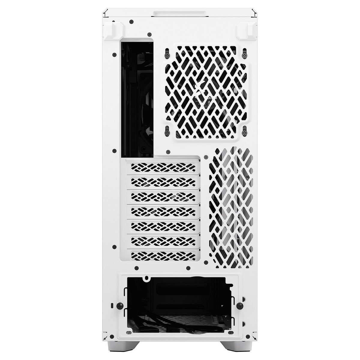 Fractal Design Meshify 2 Compact - schwarz/weiß - Clear Tempered Glass