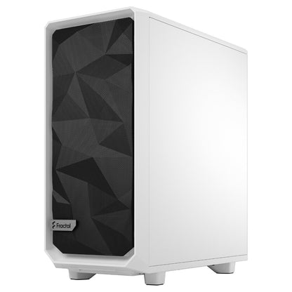 Fractal Design Meshify 2 Compact - schwarz/weiß - Clear Tempered Glass