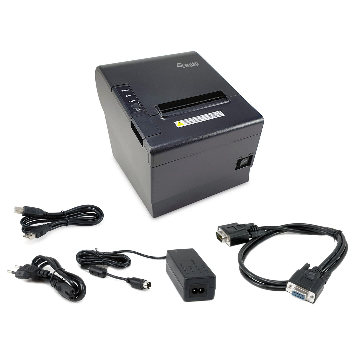 Equip Thermodrucker 58/80mm USB/Ethernet/Serial/+ schwarz