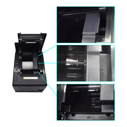 Equip Thermodrucker 58/80mm USB/Ethernet/Serial/+ schwarz