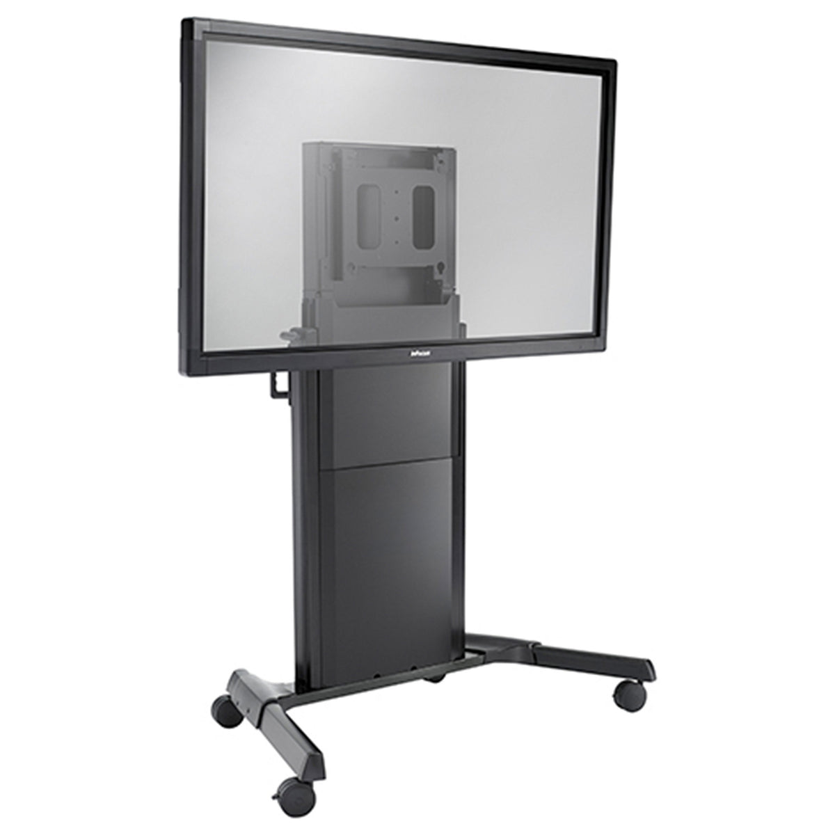 Chief XL Electric Height Adjust Cart - Wagen - motorisiert - für Flachbildschirm - Schwarz - Bildschirmgröße: 127-203.2 cm (50"-80")