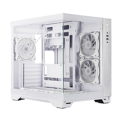 Chieftec Visio GM-30W-TG-OP (wei, Tempered Glass x 2)