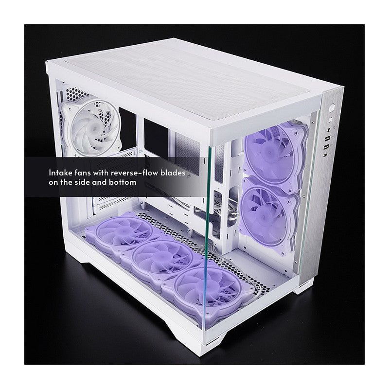 Chieftec Visio GM-30W-TG-OP (wei, Tempered Glass x 2)
