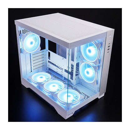 Chieftec Visio GM-30W-TG-OP (wei, Tempered Glass x 2)