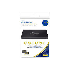 2,5" 120GB MediaRange MR1001 (schwarz, SATA 6 Gb/s, 2,5")
