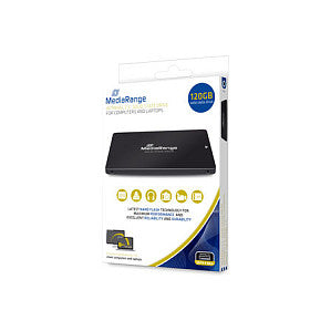 2,5" 120GB MediaRange MR1001 (schwarz, SATA 6 Gb/s, 2,5")