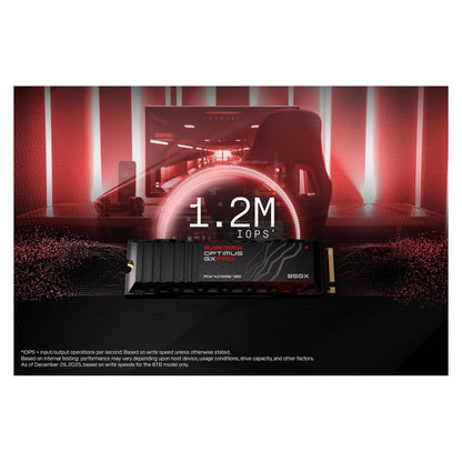 M.2 2TB Sandisk OPTIMUS GX PRO 850X NVMe Heatsink