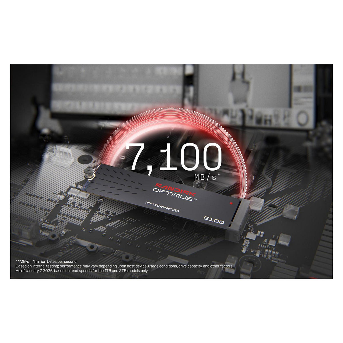 M.2 2TB Sandisk OPTIMUS 5100 NVMe