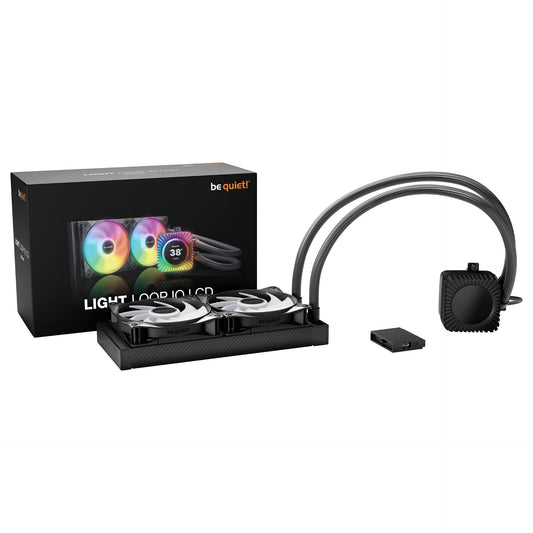 K be quiet! Light LOOP IO LCD 240 mm Wasserkühlung für Intel/AMD