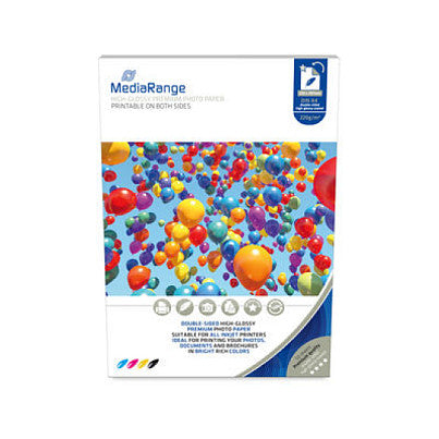 MediaRange Fotopapier hochglänzend 210x297mm 220g 50 Blatt