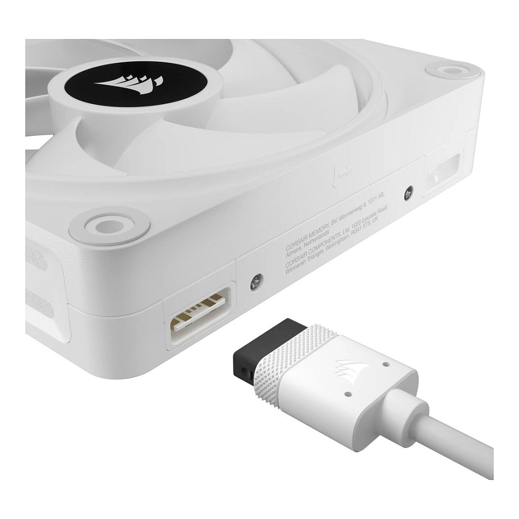 Corsair ICUE LINK QX120 RGB WHITE Starter-Kit 120mm Case Fan