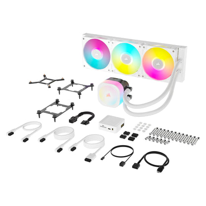 K CORSAIR iCUE LINK Titan 360 RX RGB weiß | AiO-Wasserkühlung