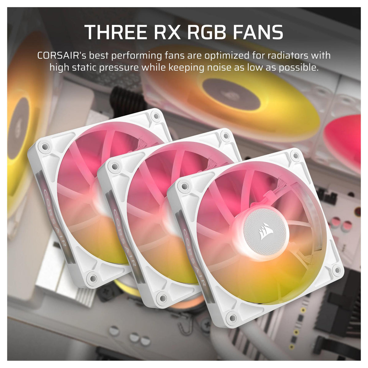 K CORSAIR iCUE LINK Titan 360 RX RGB weiß | AiO-Wasserkühlung