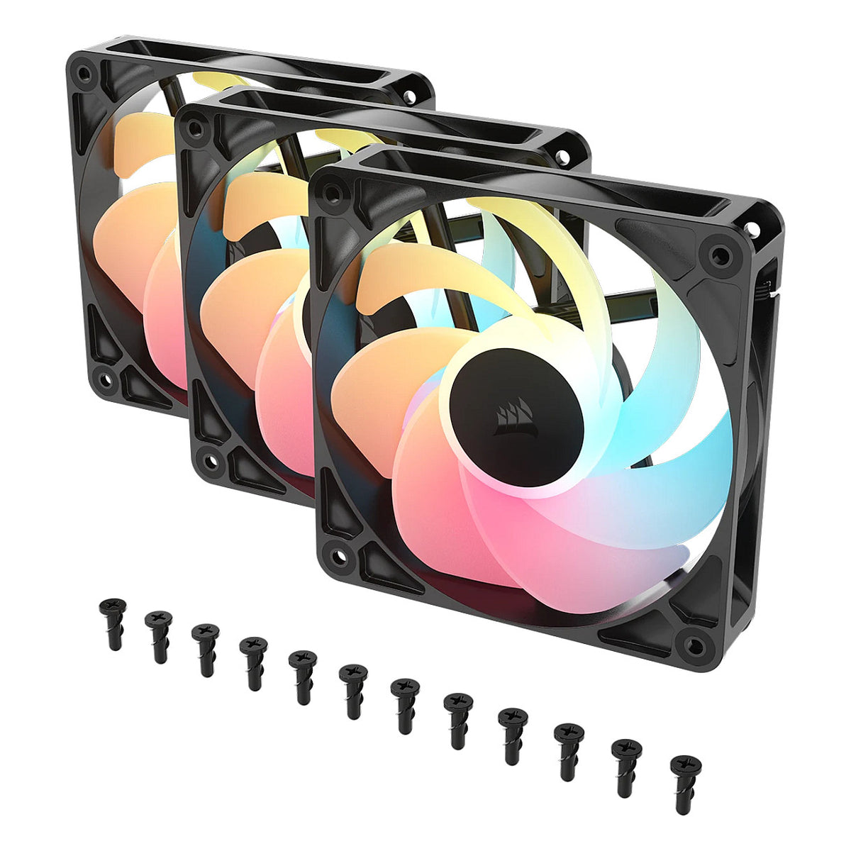 Corsair Fan 12012025 RS120-R ARGB PWM Triple Pack