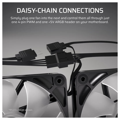 Corsair Fan 12012025 RS120-R ARGB PWM Triple Pack