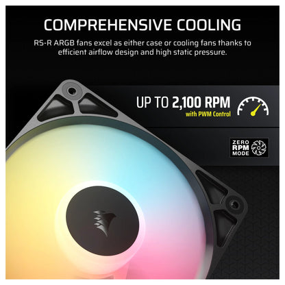 Corsair Fan 12012025 RS120-R ARGB PWM Triple Pack