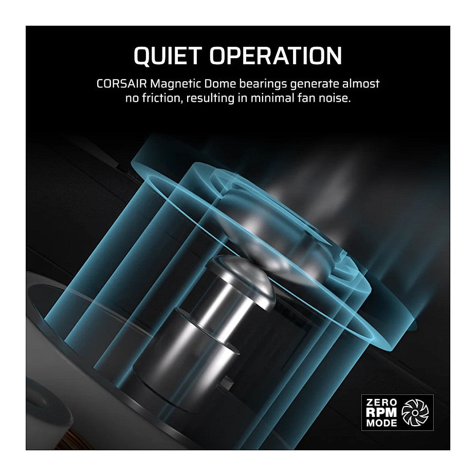 K CORSAIR NAUTILUS 360 RS LCD Black AiO Water Cooling