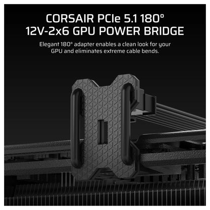 Corsair 12V-2x6 GPU Power Adapter Black Style B