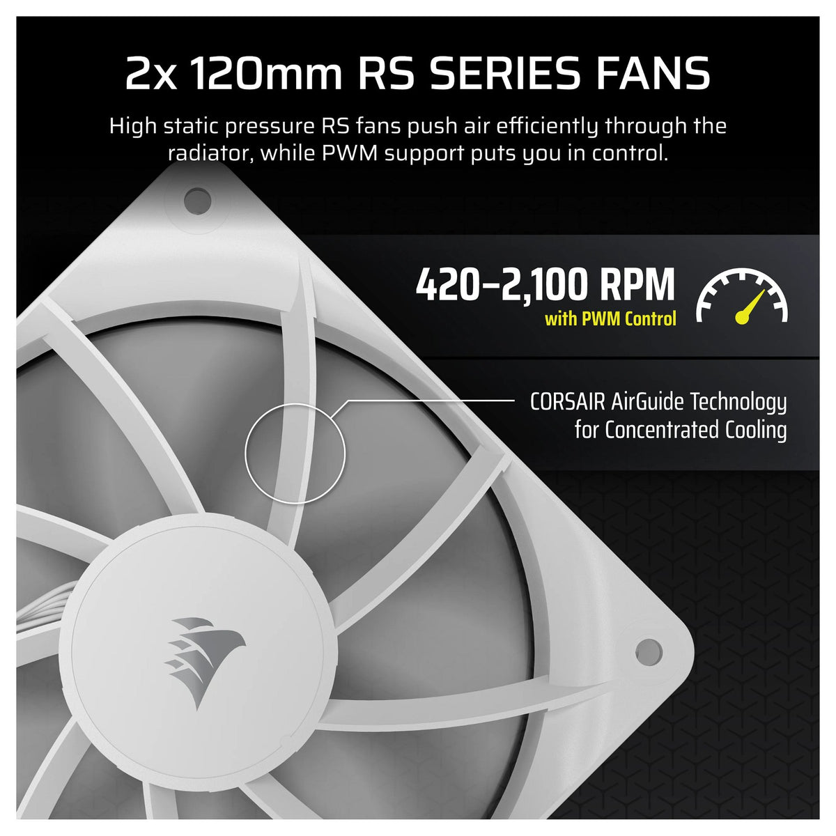 K Corsair WAK Nautilus 240 LCD White 240mm Radiator