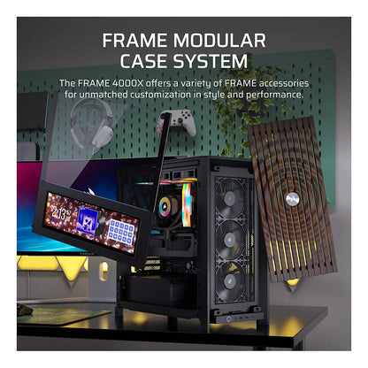 Corsair Frame 4000X RS Mid-Tower Case - Black