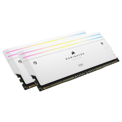 K Corsair DOMINATOR Titanium Light Enhancement Kit, RGB LED, White Heatsink Functional LEDs, no DRAM ICs (CMPLEKIT2W)