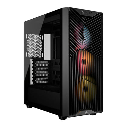 Corsair 3200D RS ARGB Mid-Tower PC Case Midi Tower PC Black Mini-ITX