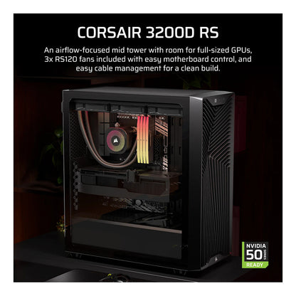 Corsair 3200D RS Midi Tower White