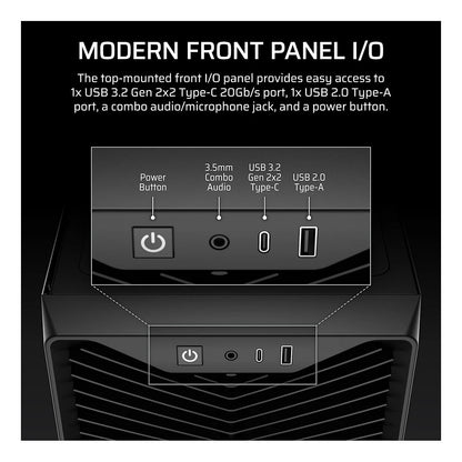 Corsair 3200D RS Midi Tower Gray