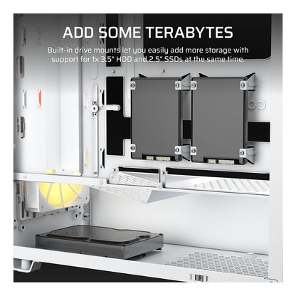 Corsair 3200D RS ARGB Mid tower ATX Side panel with window (tempered glass)