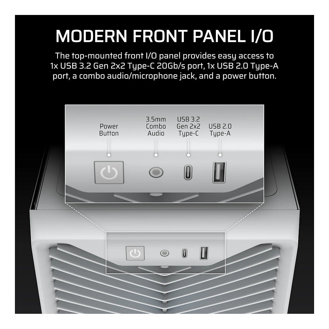 Corsair 3200D RS ARGB Mid tower ATX Side panel with window (tempered glass)