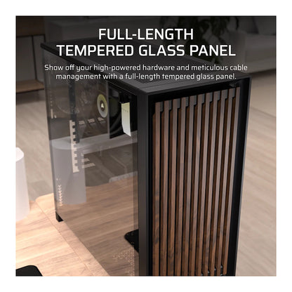CORSAIR Geh FRAME 5000D Wood RS Performance Black/Walnut