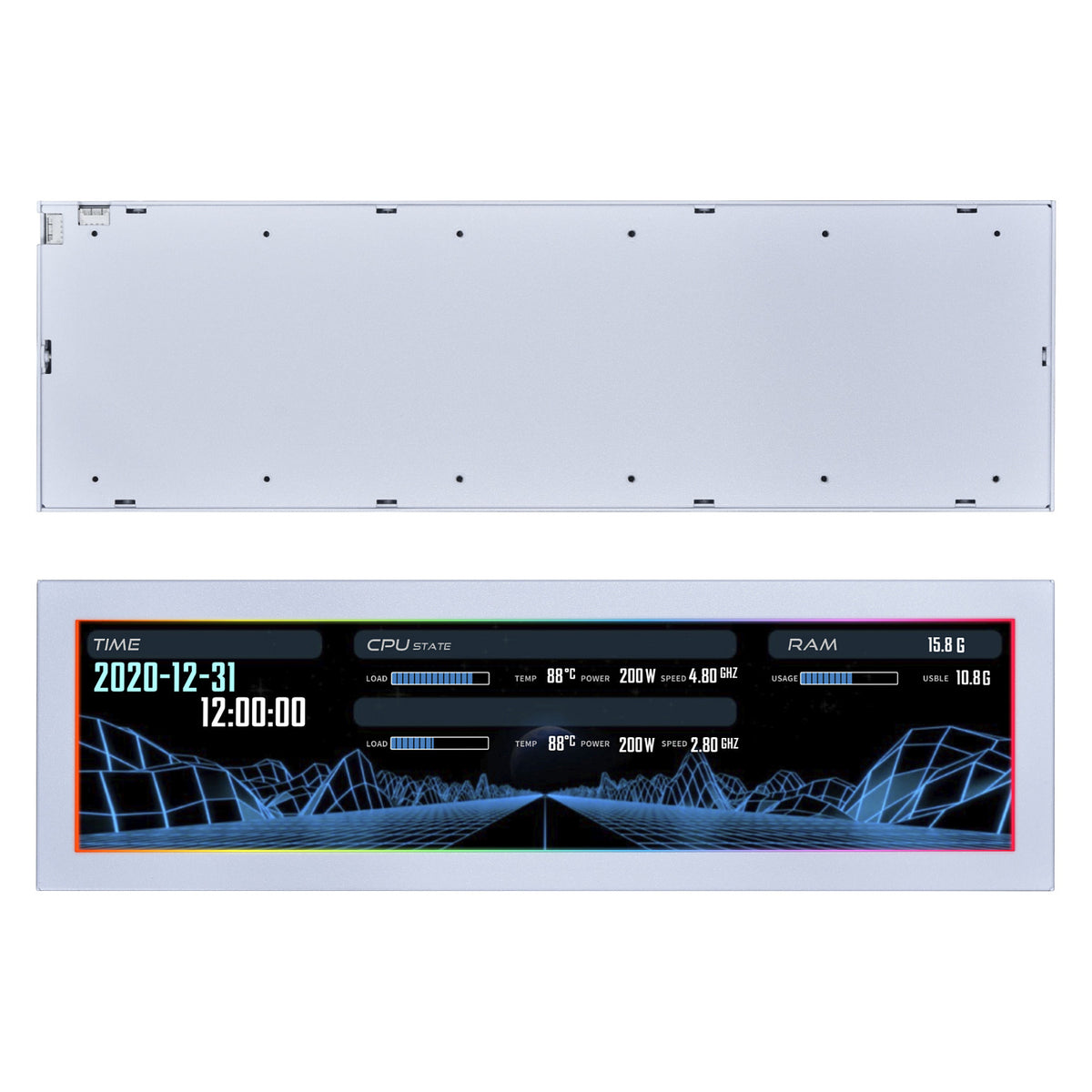 Lian Li 8.8" Universal Screen White