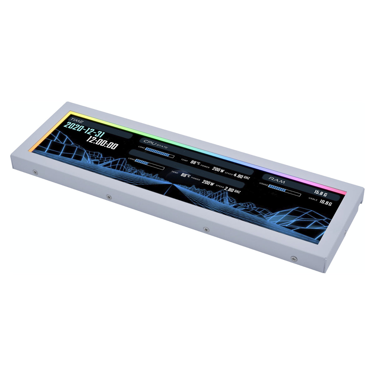 Lian Li 8.8" Universal Screen White