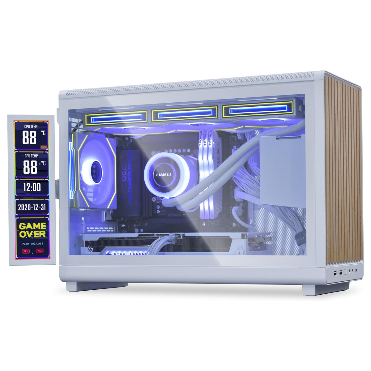 Lian Li 8.8" Universal Screen White