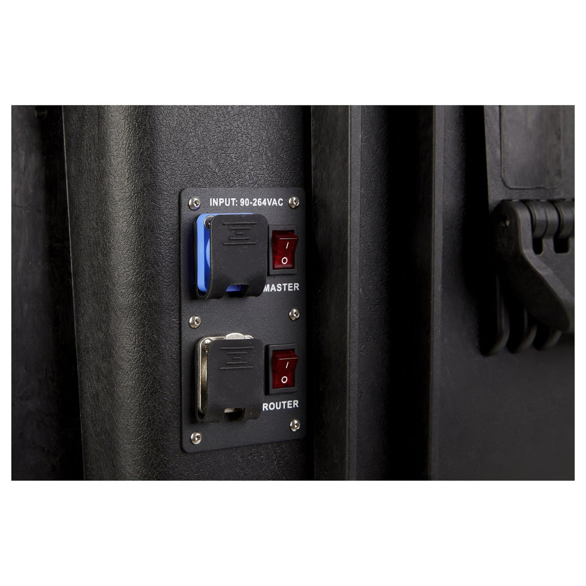 DEQSTER KT16C-PD (Schnellladefunktion) für 16 iPads, nur laden, Schwarz/Orange, 16 in 1, 1,8m, USB-C PD, 10-744121