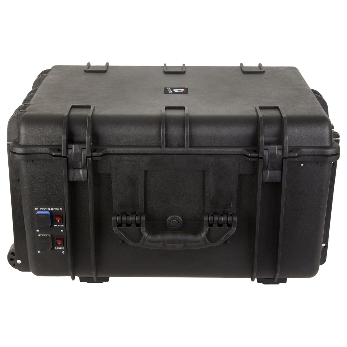 DEQSTER KT16C-PD (Schnellladefunktion) für 16 iPads, nur laden, Schwarz/Orange, 16 in 1, 1,8m, USB-C PD, 10-744121