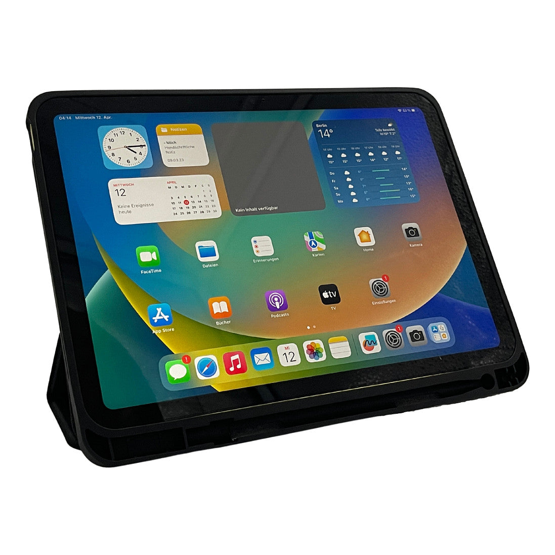 DEQSTER Slim Case für iPad 10.9"" (10 Gen.), Schwarz