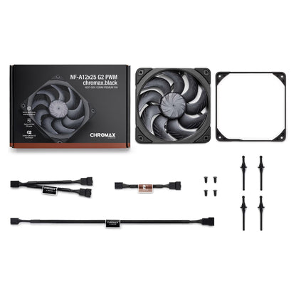 Noctua Noctua NF-A12x25 G2 PWM chromax.black
