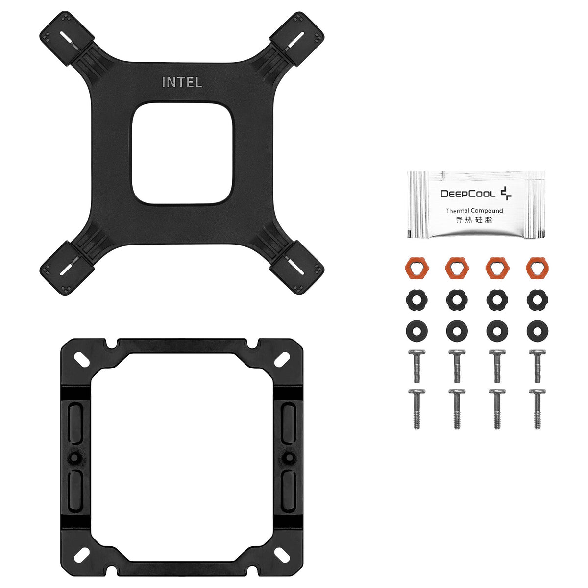 K DeepCool AG400 DIGITAL A-RGB Black Air Cooling