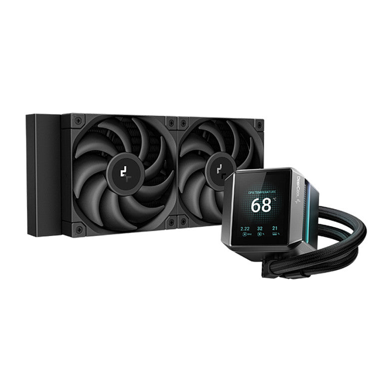 K DeepCool MYSTIQUE 240 Black
