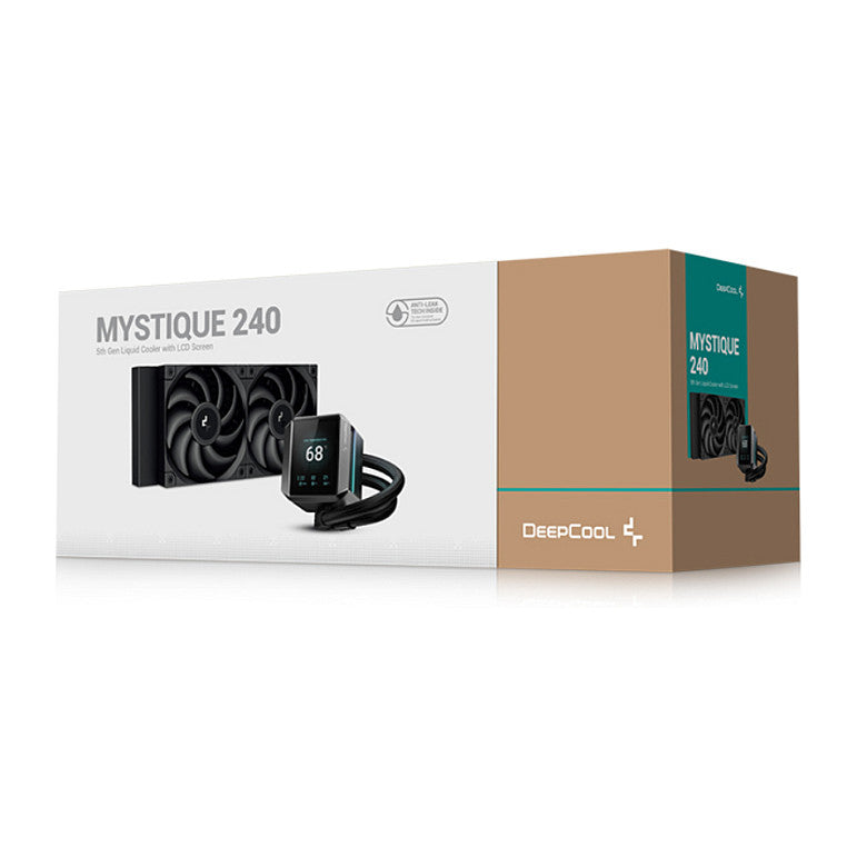 K DeepCool MYSTIQUE 240 Black