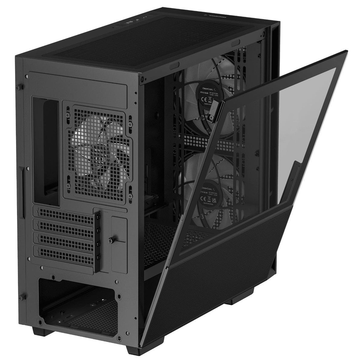 DeepCool CH360 Micro-ATX Case Black